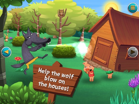 The Three Little Pigs - Search and find - App voor iPhone, iPad en iPod ...