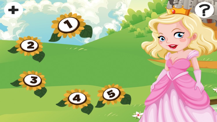 A Princess Game: learn and play for children in the Enchanted Kingdom