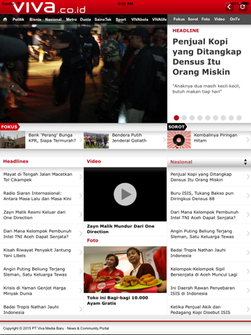 VIVAnews screenshot 4