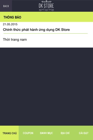 Thời Trang Nam DK Store screenshot 3