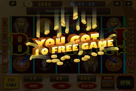 All New Slots Machines of Pharaoh's Fire in Vegas Casino Games Free screenshot 4