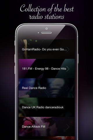 Radio Dance - the top music internet radio stations 24/7 screenshot 3