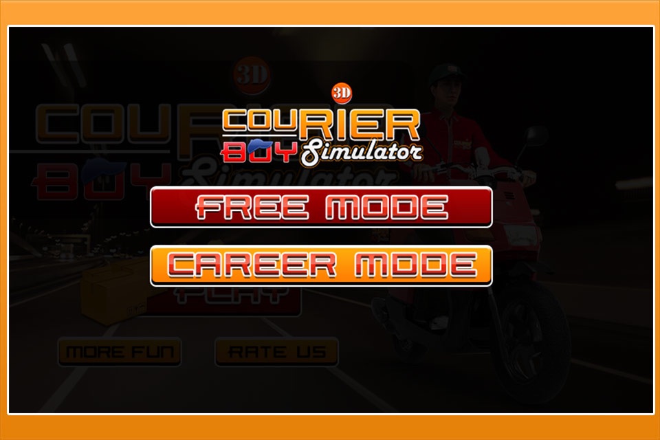 3D Courier Boy Simulator - Best courier, postal service and rider simulation game screenshot 2