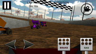 Sprint Car Dirt Track Game Free screenshot 4