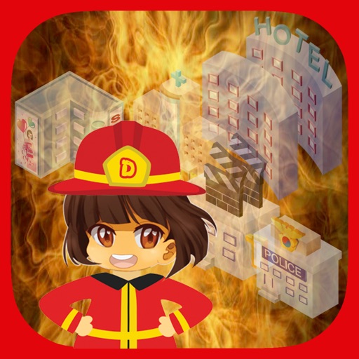 Firefighter Girl icon