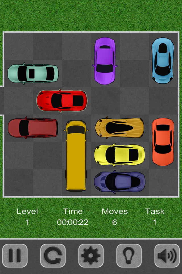 Unblock it! Red car. (ad-free) screenshot 2