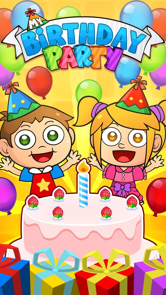 MY BIRTHDAY PARTY - CAKE, BALLOONS AND GIFTS FOR KIDS EVERYDAY 1.0.3 IOS GAME GIẢI TRÍ MY BIRTHDAY PARTY - CAKE, BALLOONS AND GIFTS FOR KIDS EVERYDAY 1.0.3 IOS