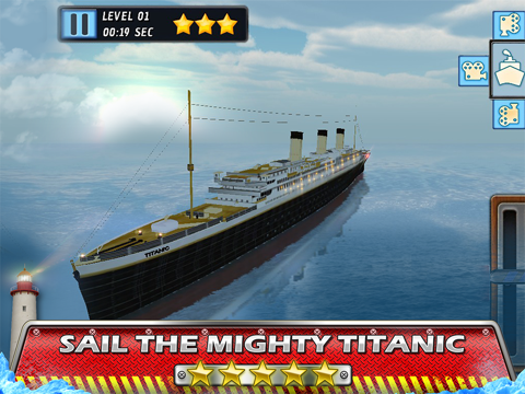 Titanic Iceberg Escape Historical Ship Parking 3D Drive Game на iPad