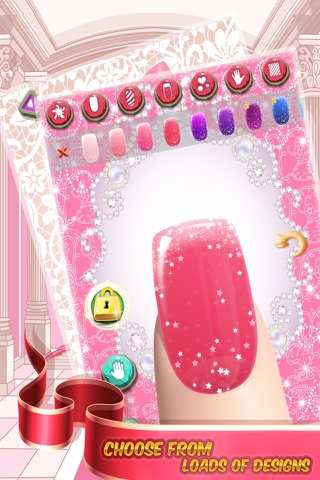 Pretty Princess Nails - Royal Color Manicure Paint Salon - Fun App screenshot 3