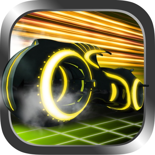 A Neon Bike From The Future Planet X - Action Bike Racing Game icon