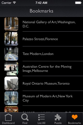 Art Museums Guide screenshot 3