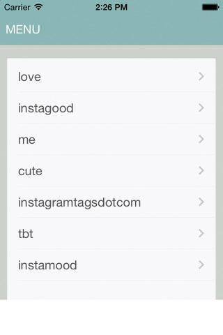 HashTagSta - Tag copy&paste For Instagram- screenshot 3