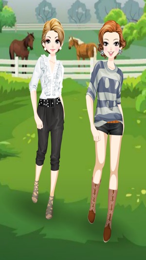 Horse Fan Girls - Dress up  and make up game for kids who lo(圖2)-速報App