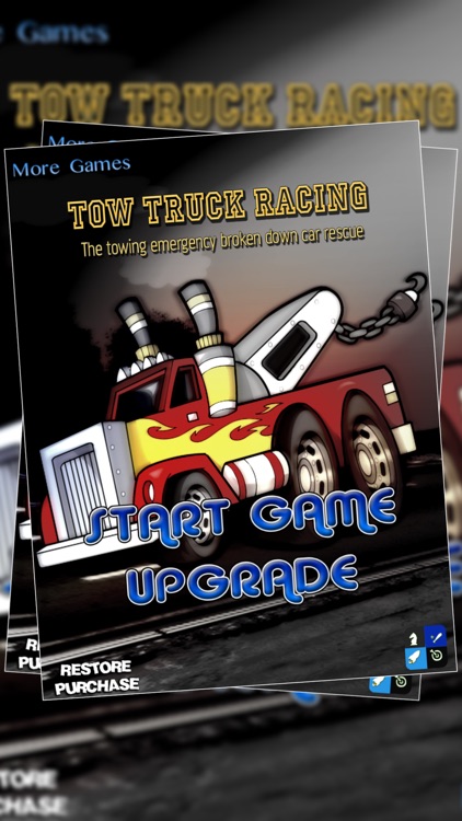 Tow Truck Racing : The towing emergency broken down car rescue - Free Edition