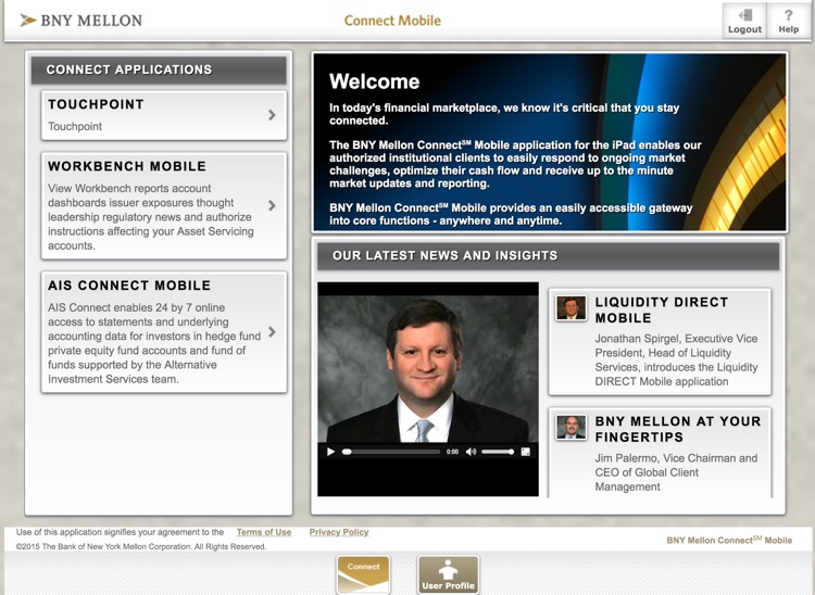BNY Mellon Connect℠ Mobile