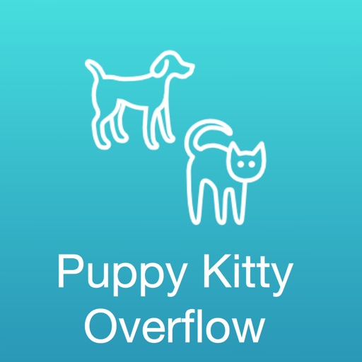 Puppy Kitty Overflow: Random Animated Dog and Cat Photos Icon