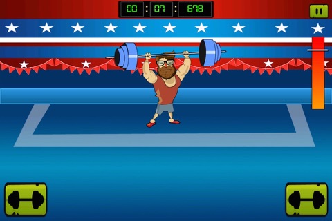 ` Hipster Weight Lifting: Tiny Meat Head Battle Competition Games screenshot 4