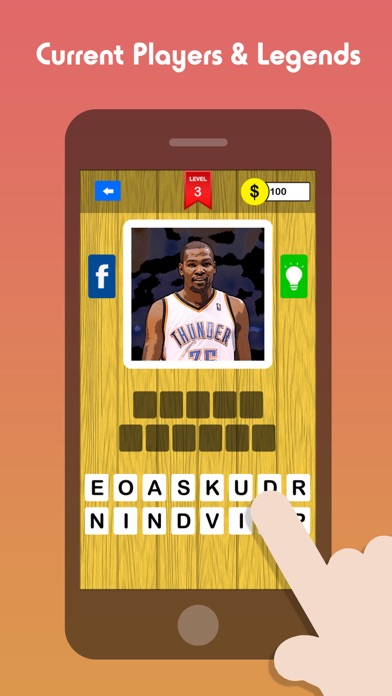 Baller Quiz ~ Guess the NBA Basketball Player Game with Famous Pro Hoops Stars (FREE)のおすすめ画像2