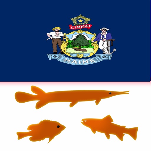 Maine Lakes - Fishing icon