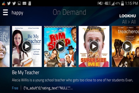 Lookhu - TV Curated Streaming Media With Movies & TV Shows On Demand screenshot 3
