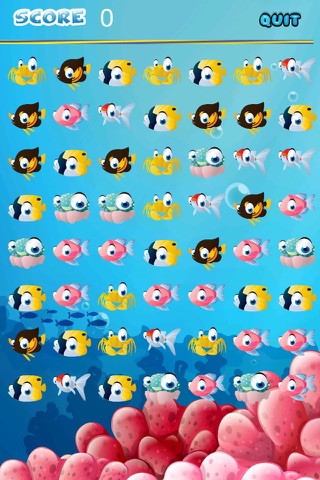 A Cute Fish Match Mania - Super Fun & Free Puzzle Game For Kids screenshot 2