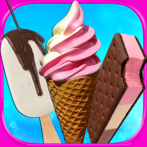 Ice Cream Bars & Popsicles City - Kids Dessert Cooking Games FREE