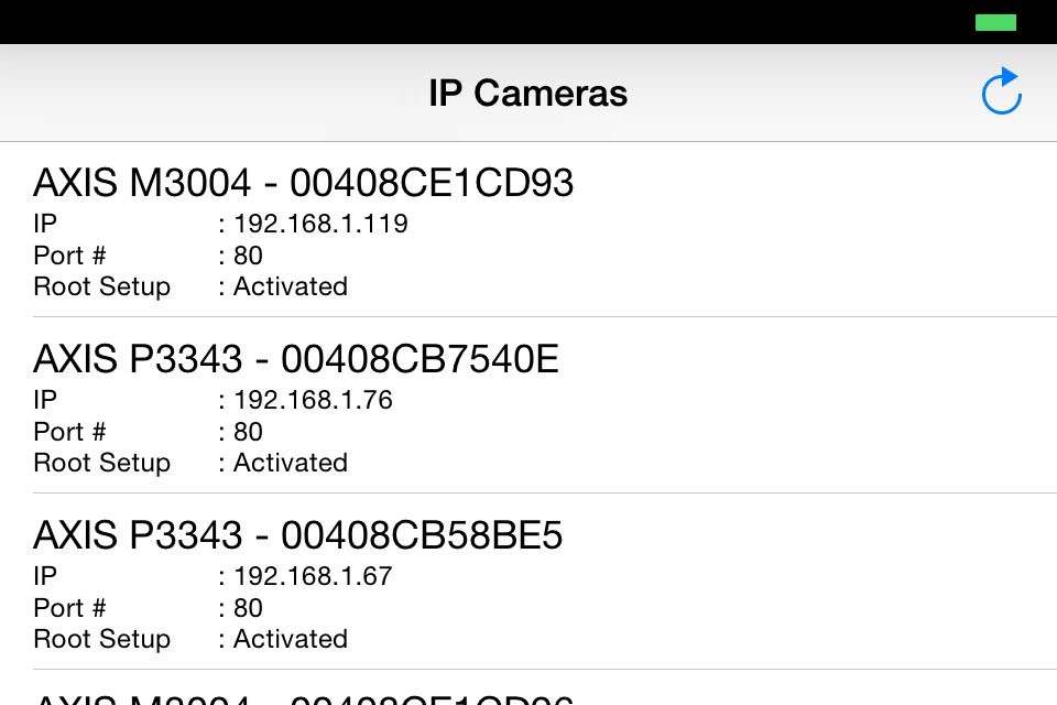 IP Utility For Axis Cameras screenshot 4