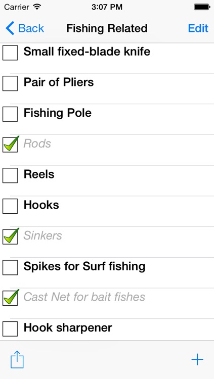 Fishing Trip Checklist