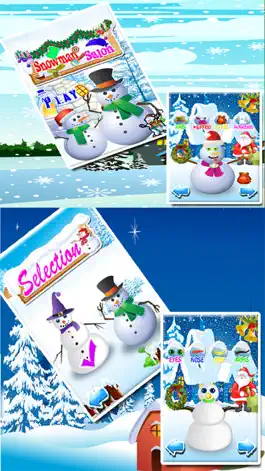 Game screenshot Frosty Winter Snowman Maker & Dress up Salon Free Christmas Games apk