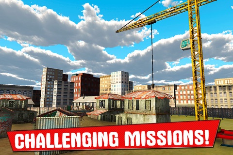 Tower Crane Simulator 3D Full screenshot 3