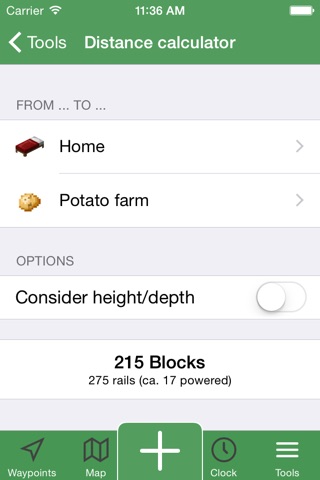 Waypoints & Clock for Minecraft screenshot 4