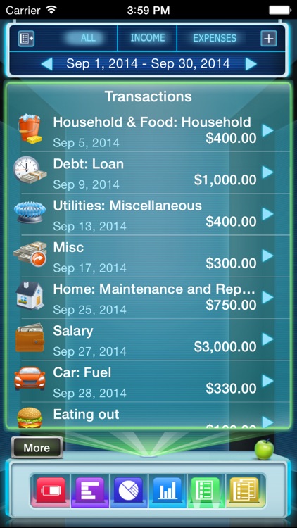 Budgets Lite (with Sync) screenshot-4