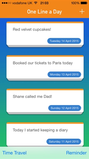 One Line a Day - Diary App(圖1)-速報App