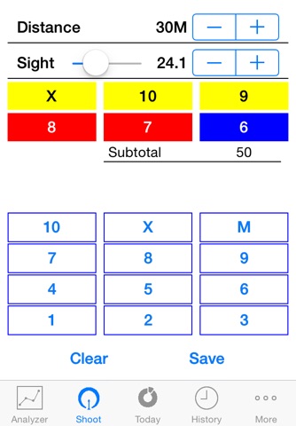 Archelyzer - Visualization of archery score screenshot 2