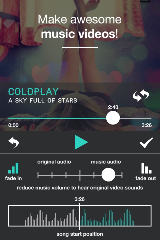MusicVid: Add Background Songs screenshot 2