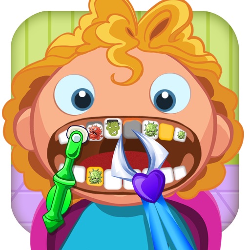 Cute Baby Dentist Icon