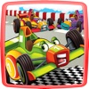 Cartoon Car Racing In Summer