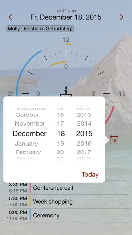 Jiffies Lite - Calendar in the watch