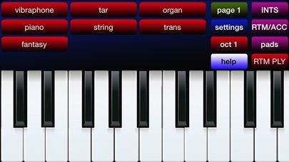 oriental / international organ keyboard Screenshot 3