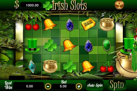 AAA Lucky Irish Free Vegas Casino Machine with Wheel Prize, Bonuses and More! screenshot 2