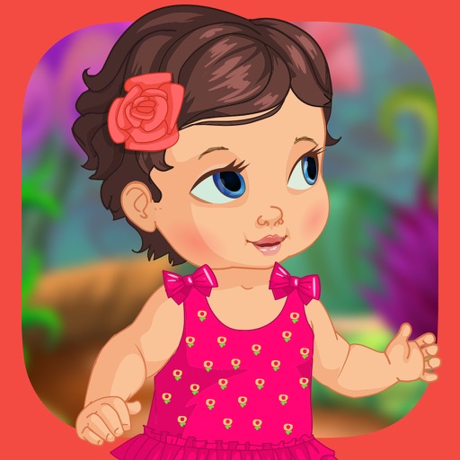 Sweet baby dressup Free icon