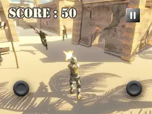 Screenshot 2 Ejército Gun Battle - Desert War Gratis iphone