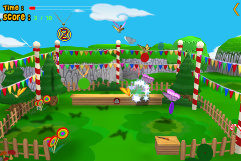 pandoux butterflies for kids - free game screenshot 2
