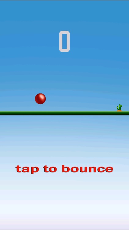 Easy Red Ball Bouncer - Bouncing Ball Endless Game!