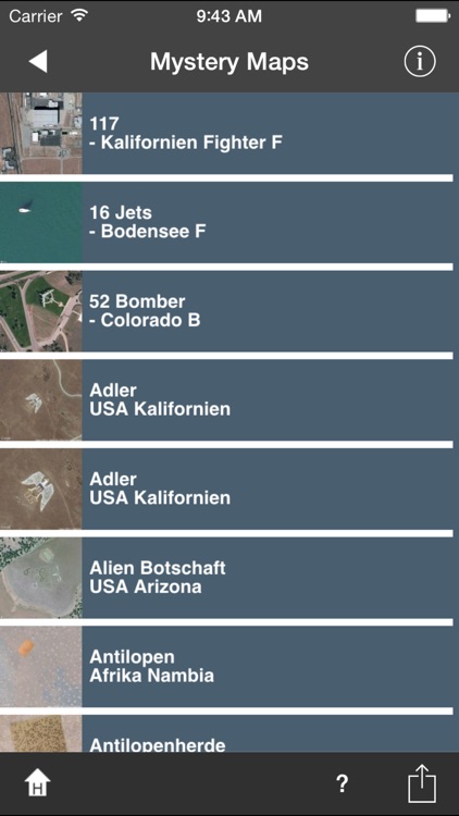 Mystery Maps