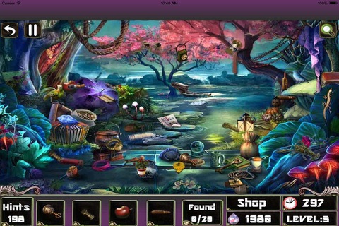 Hidden objects magical room screenshot 4