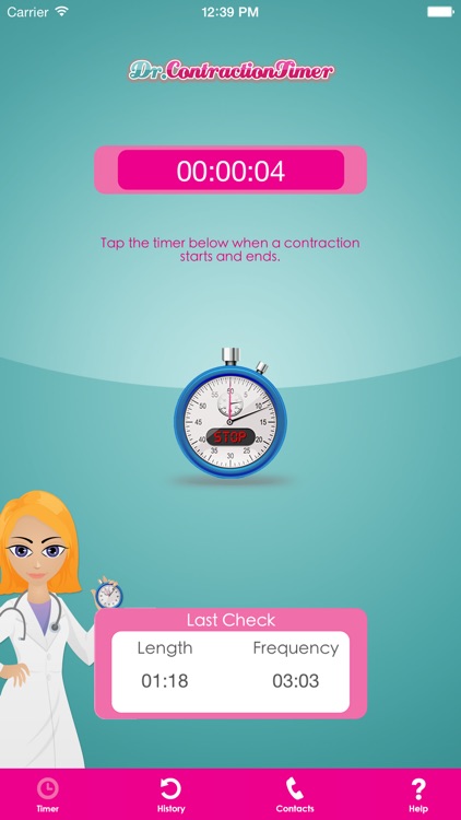 Dr. Contraction Timer screenshot-3