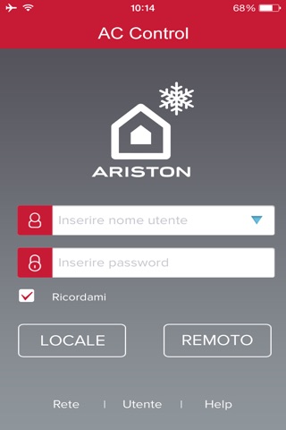 Ariston AC Control screenshot 2