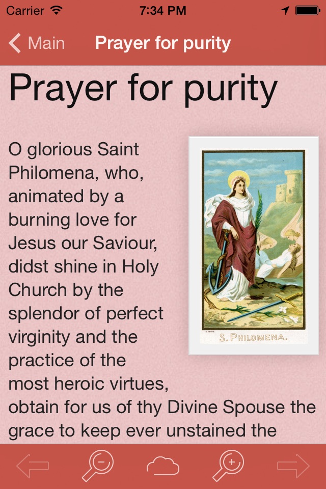 St. Philomena: Dear Little Saint, Virgin Martyr, the Wonder-Worker screenshot 4