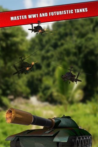 World War Micro Tanks - Jungle Warfare Blitz screenshot 2